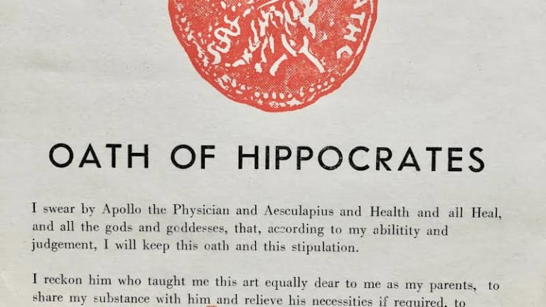 A New Hippocratic Oath - The Oath of a Medicus